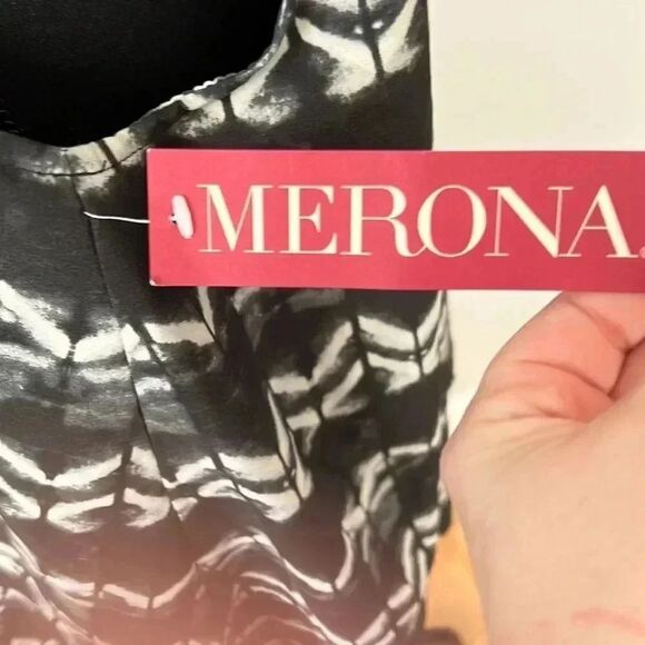 NWT Black and White Merona top - Picture 7 of 10